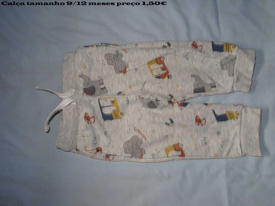calças de ganga e outras 6,9,12 mes e 2,8,10,12 anos outono/inverno