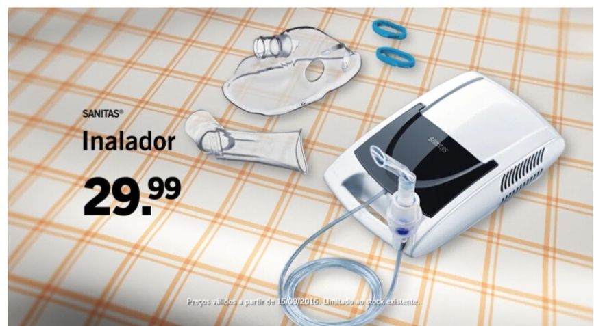 Máquina de aerossóis Sanitas - Lidl