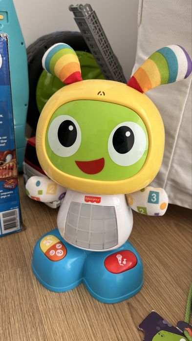 Boneco falante fisherprice