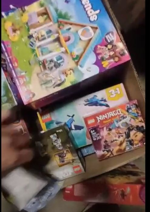 Paleta MIX nowe rzeczy zabawki narzędzia karton mix