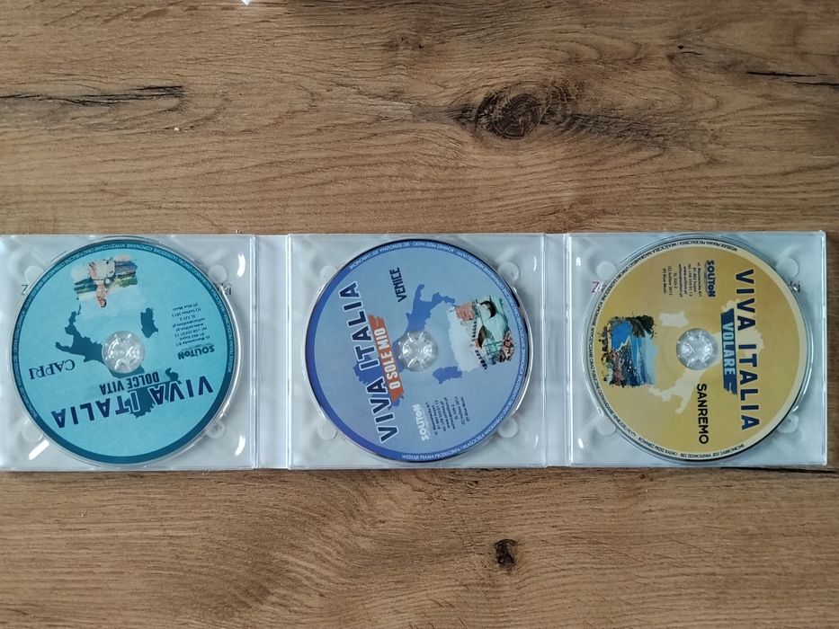 Włoskie przeboje Ricchi e poveri , Al bano &  Romina Power 3 CD