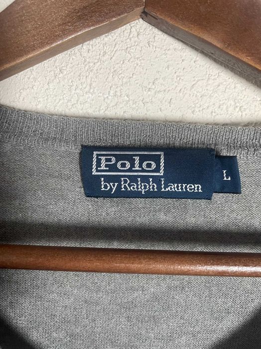 Sweter bawełniany z kaszmirem i jedwabiem, Polo Ralph Lauren