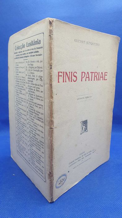 Livro - REF ESC - Guerra Junqueiro - Finis Patriae