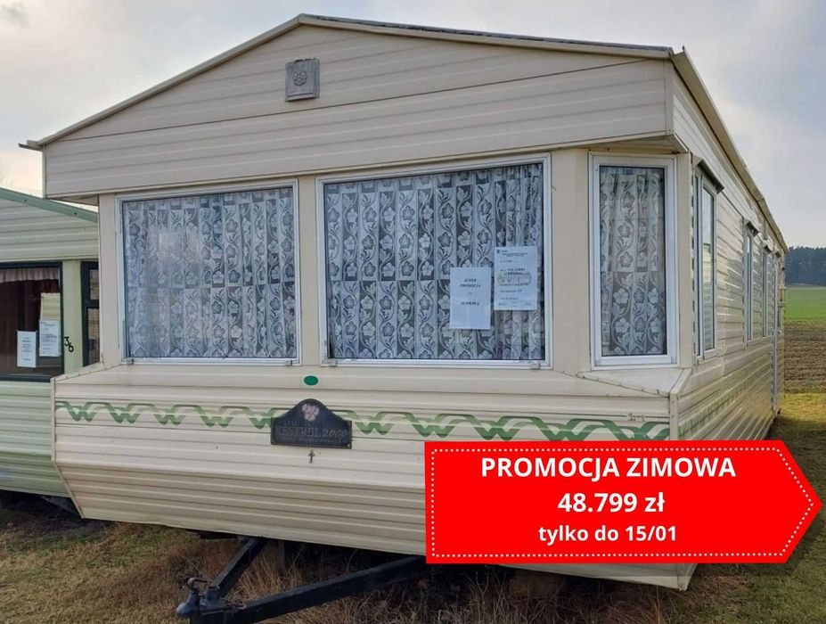 Domek holenderski angielski WILLERBY KESTREL T1400 Camplas [PROMOCJA]