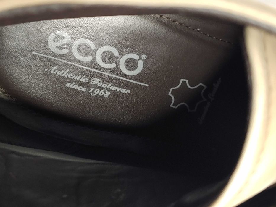 Кожаные ботинки туфли дезерты легендарной фирмы ECCO, 43 размер