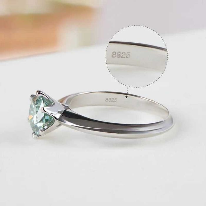 Pierścionek z Diament 1CT Moissanit Gratisy:)  Promocje !:)