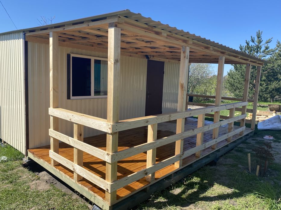 Будиночки битовки модульні дачні садові