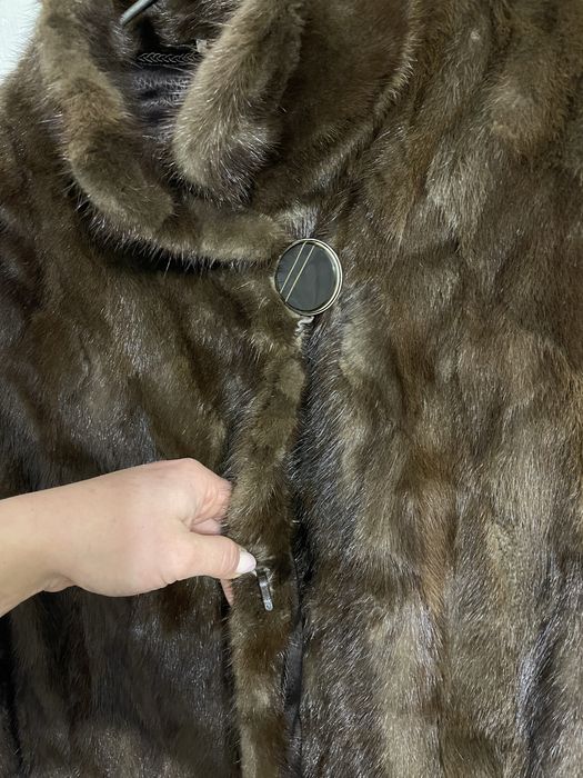 Шуба норкова довга