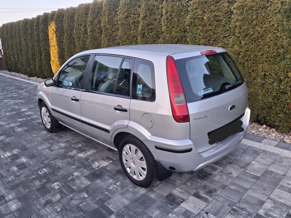 Ładny FUSION 2005. 1,4 +GAZ-2032!maly przebieg 101 ty. KM!