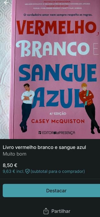 Livro sangue azul