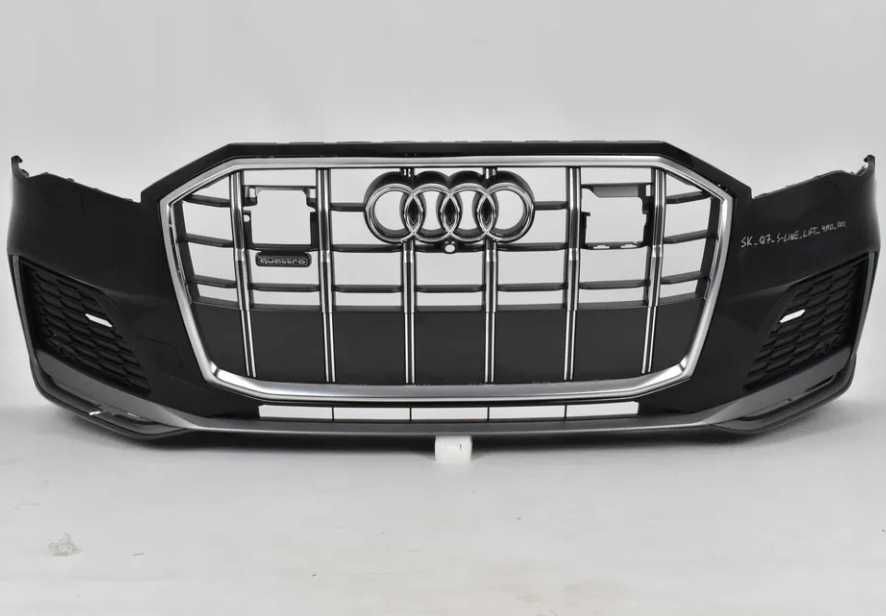 Audi Q7 4M Бампер передний рестайл дорестайл s line разборка розборка