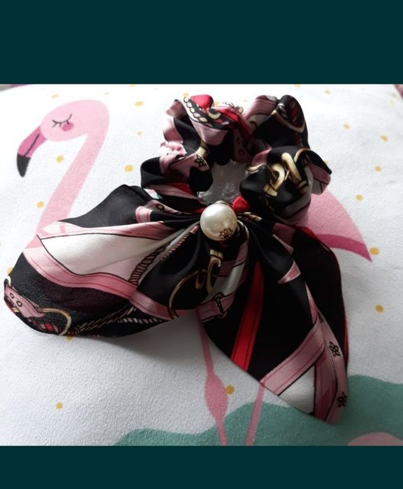 Śliczna gumka do włosów Scrunchie, nowa polecam!