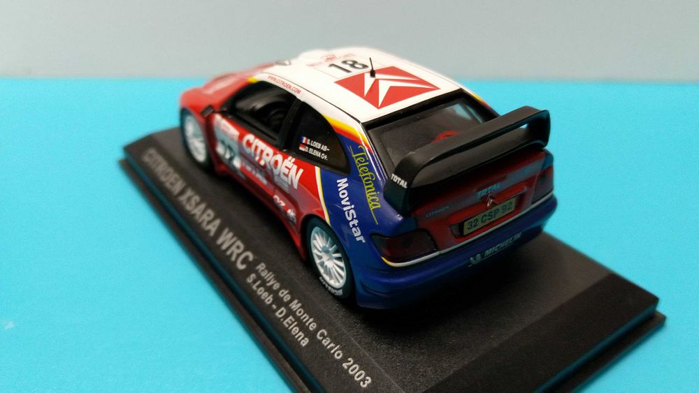 Citroen Xsara WRC #18 : Winner Rally Monte Carlo 2003 - Altaya 1/43