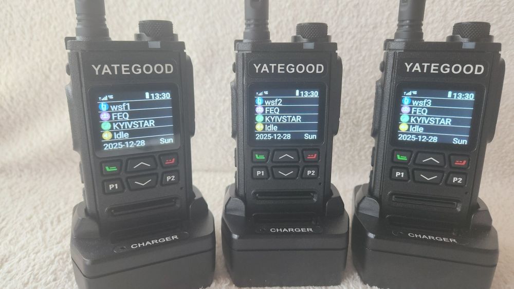 Радиостанции POC LTE 4+5G 3шт комплект. 6000км и более.