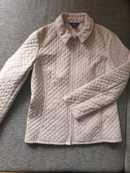 Kurtka wiosenna jesienna cienka pikowana beżowa roz L