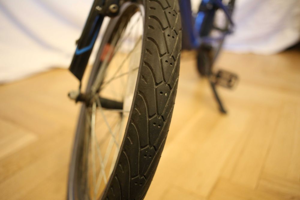 rower dziecięcy niebieski 18 cali