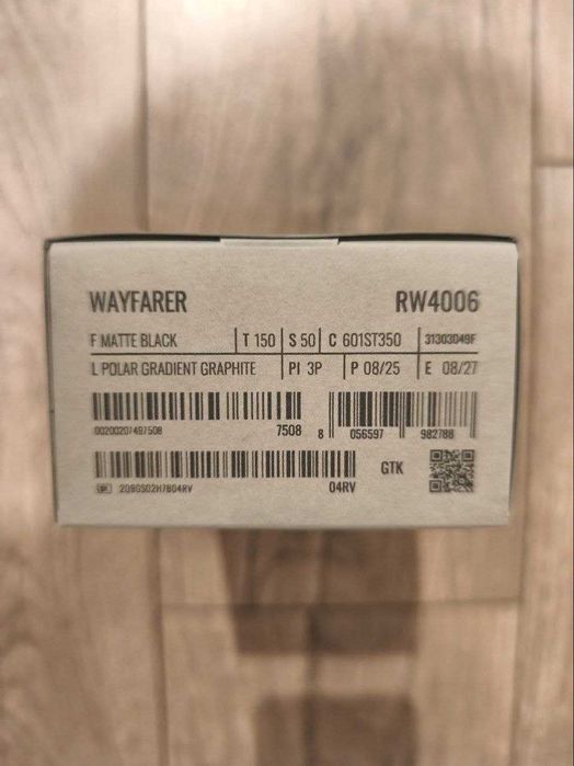 Ray Ban Meta Wayfarer nowe okulary