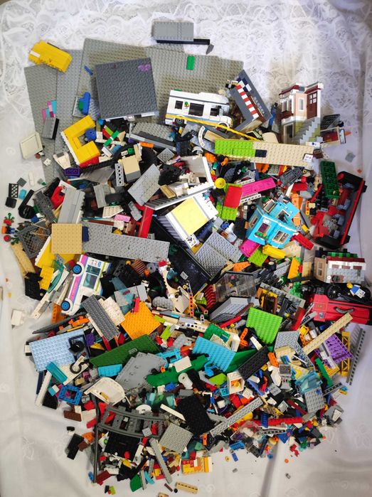 Lego - Klocki, figurki 16,5 kg