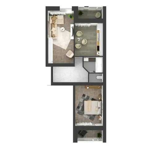 Продаж 2 кімнатної новобудови в ЖК GRAND Липини