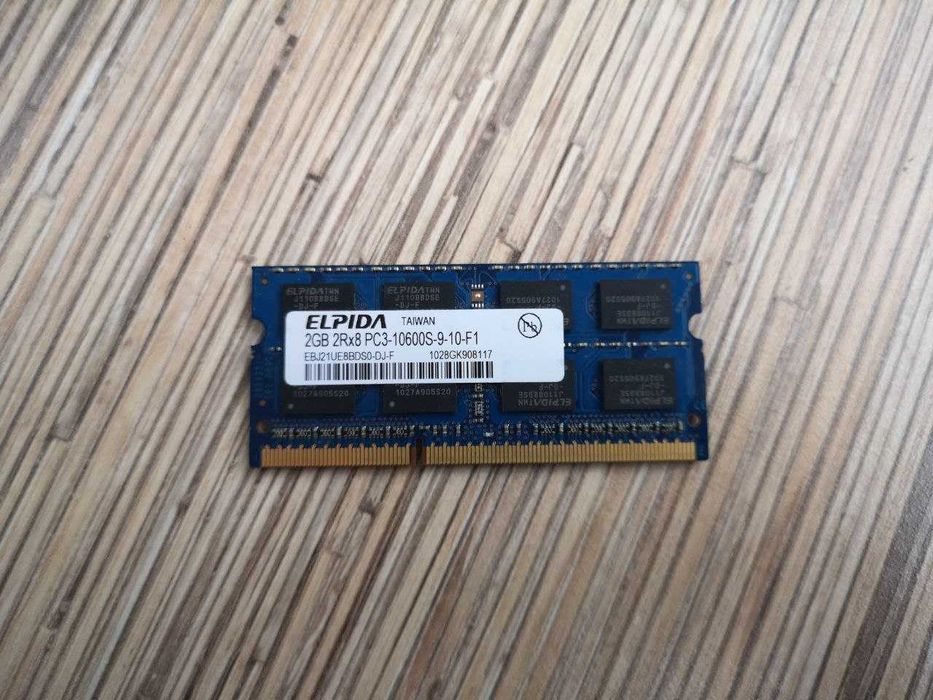 Оперативная память для ноутбука Sodimm DDR3 2Gb 10600 Elpida