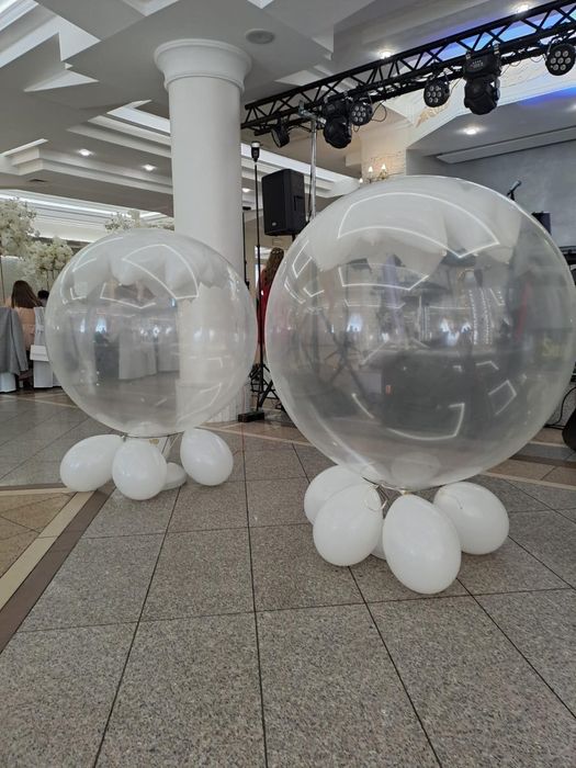 Wybuchowe balony, fotobudka 360, fontanny iskier, litery i cyfry led!