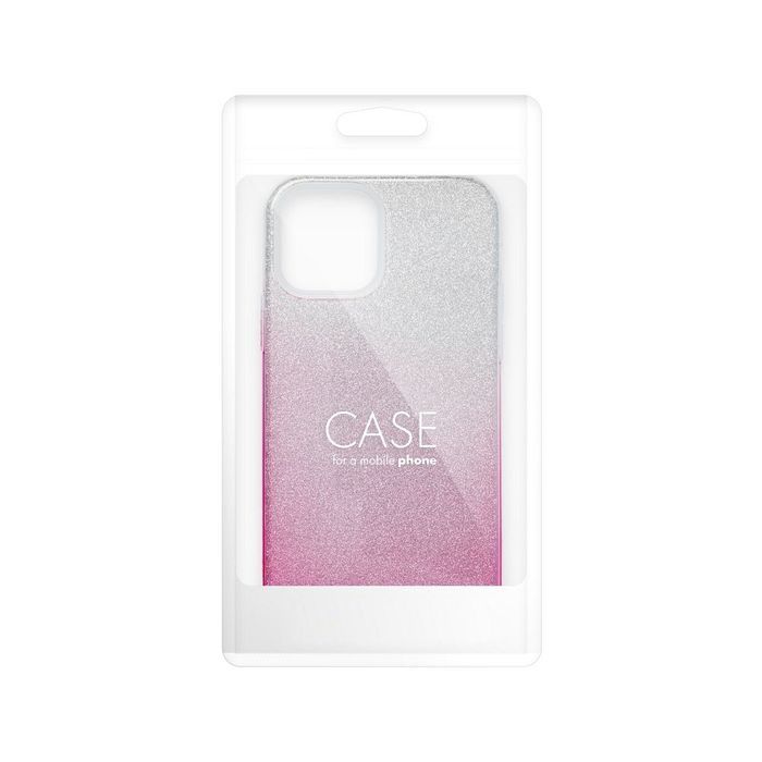 Futerał do Samsung A55 5G Shining transparentny różowy