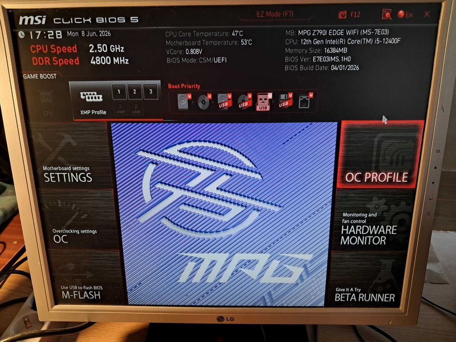 Motherboard MSI Z790I EDGE WIFI (Socket 1700 - ITX)