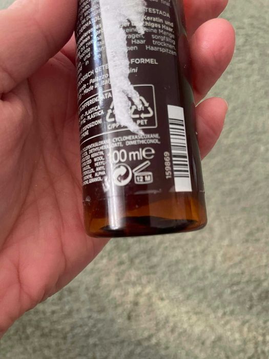 Bottega verde keratina e cachemire 100ml olejek arganowy 03036