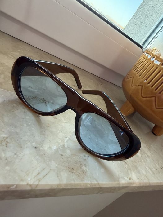 Duże okulary przeciwsłoneczne nowe w stylu retro vibe