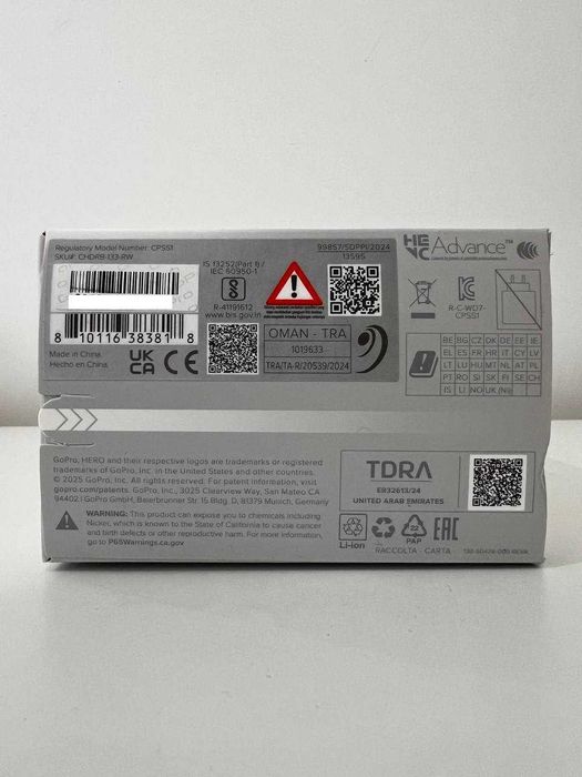 GoPro HERO13 Black Ultra Wide Edition + Prezent