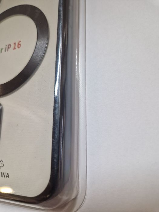 Metallic Magsafe Case do Iphone 16 Czarny