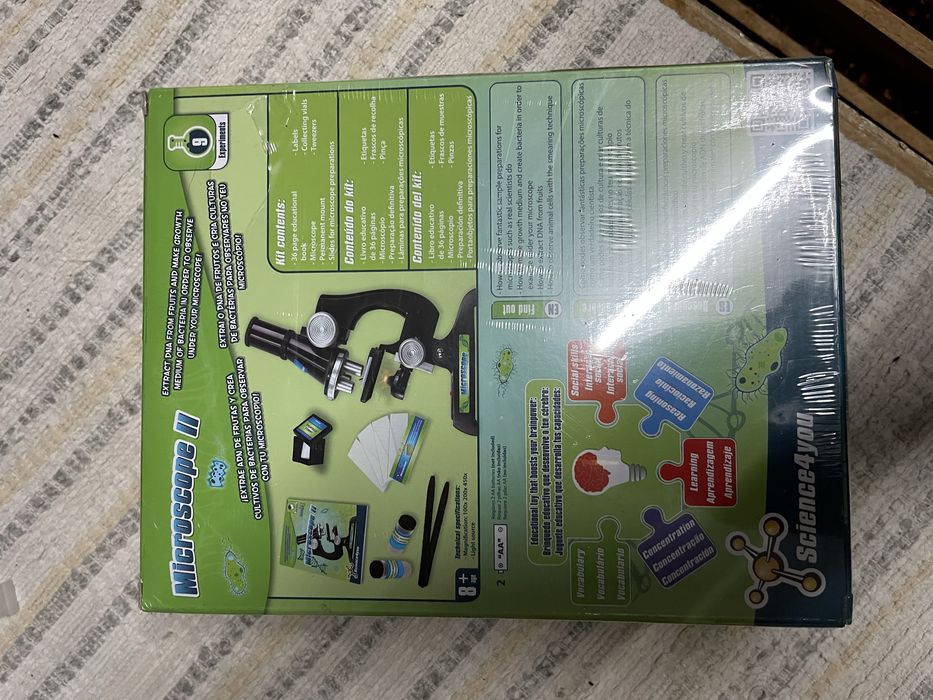 Microscópio criança Science4you