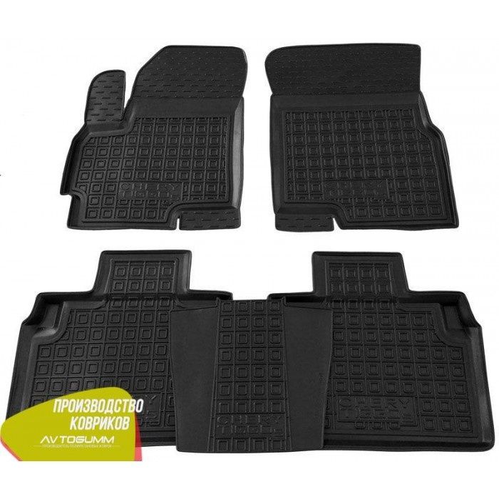 коврики Chery Tigo_Amulet_QQ_Beat_E5_M-11_Tiggo (2.3 5.7) Резиновые