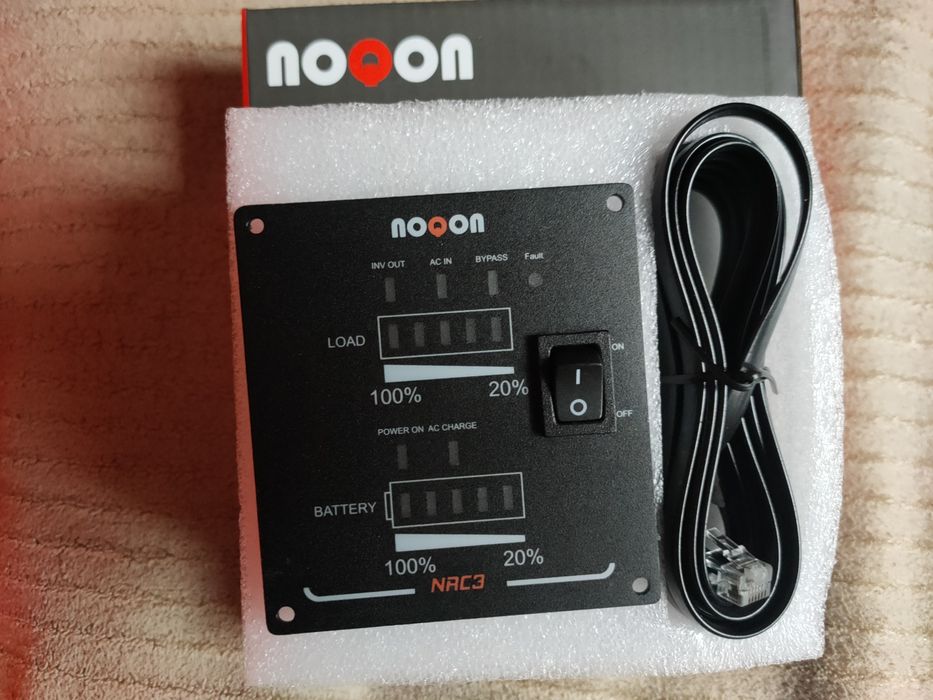 Інвертор NOQON NSC 2024 /24V 2000W made in Switzerland