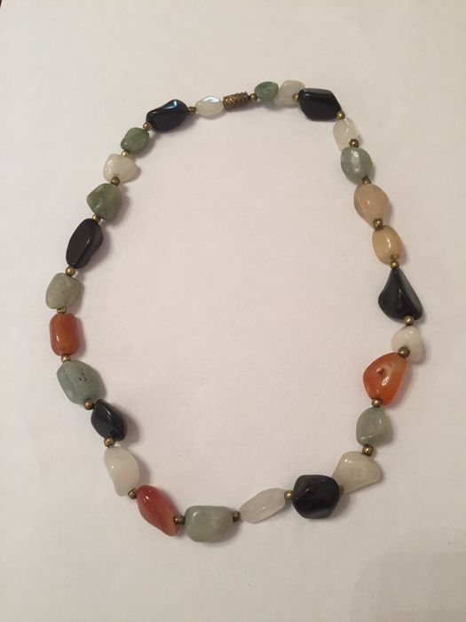 Бусы натуральный камень