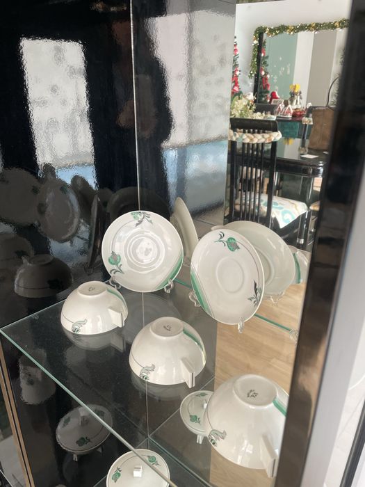 Estante com vidro