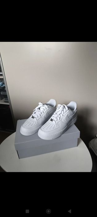 Białe Nike af1 niskie w rozmiarze 42