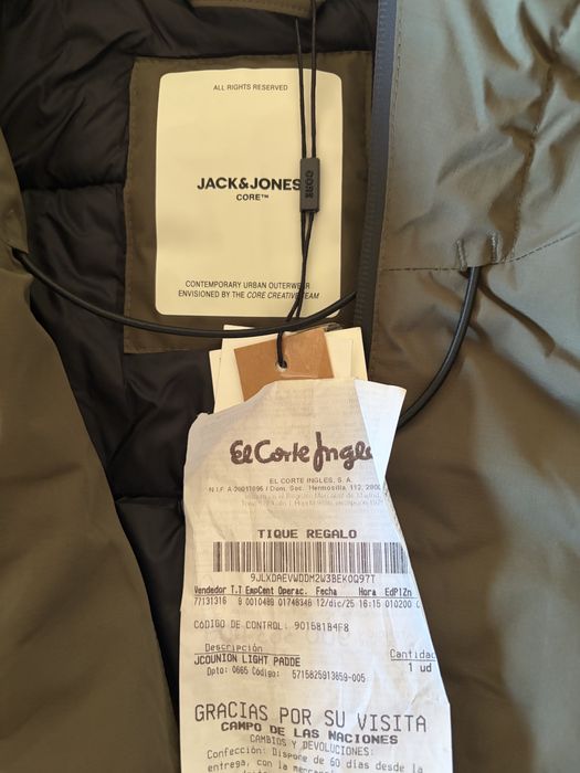 Casaco Novo Jack & Jones acolchoado