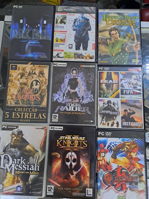Jogos para PC Dvd