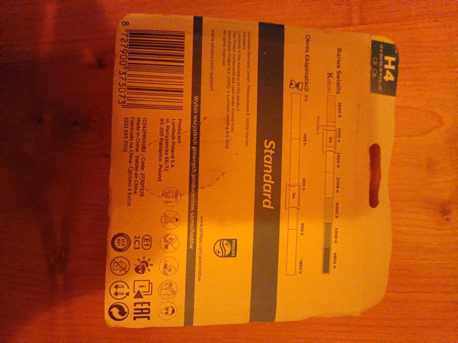 Żarowka h4 halogen
