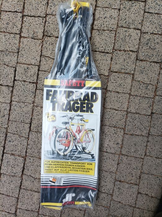 Nowy solidny niemiecki bagażnik na rower. Tanio!