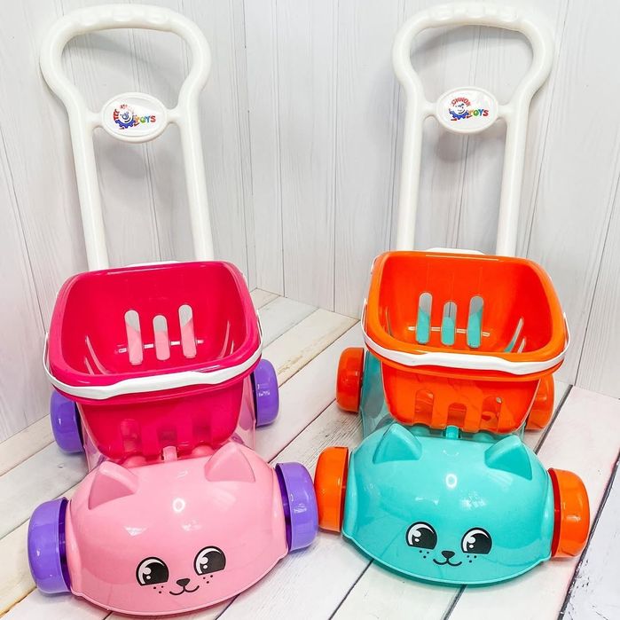 Дитяча каталка візочок Технок