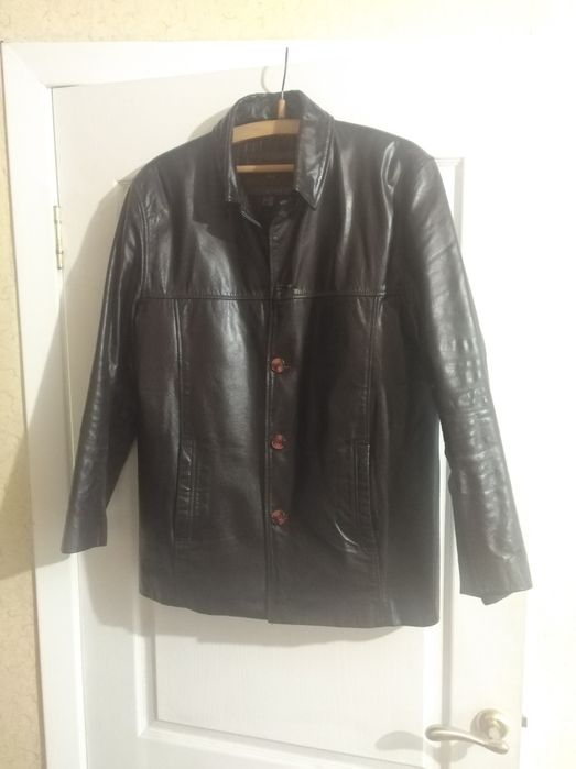 Куртка кожаная мужская.