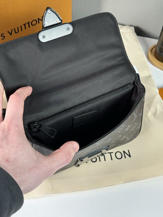 Чоловіча сумка Louis Vuitton мужская сумка бананка слинг барсетка клат