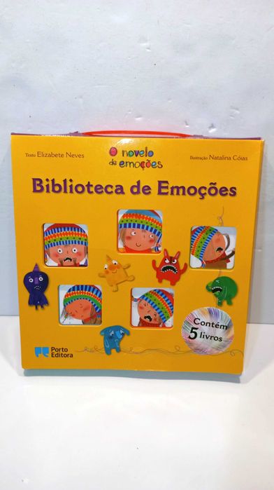 Biblioteca de Emoções - 5 livros