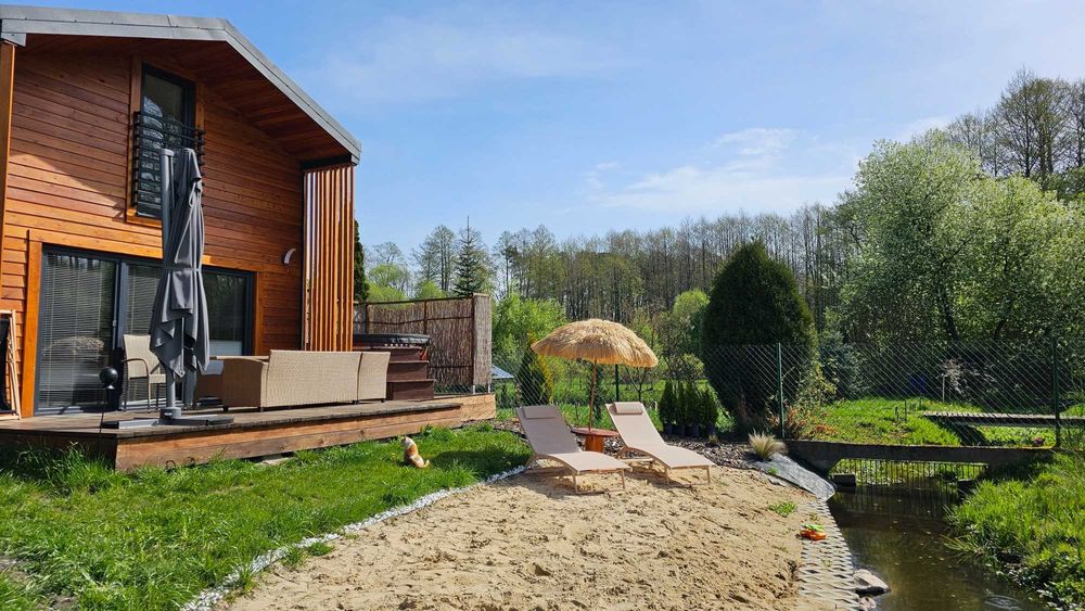 Wynajem domków jezioro/Zalew Sulejowski Panieński/Komunia/Imprezy