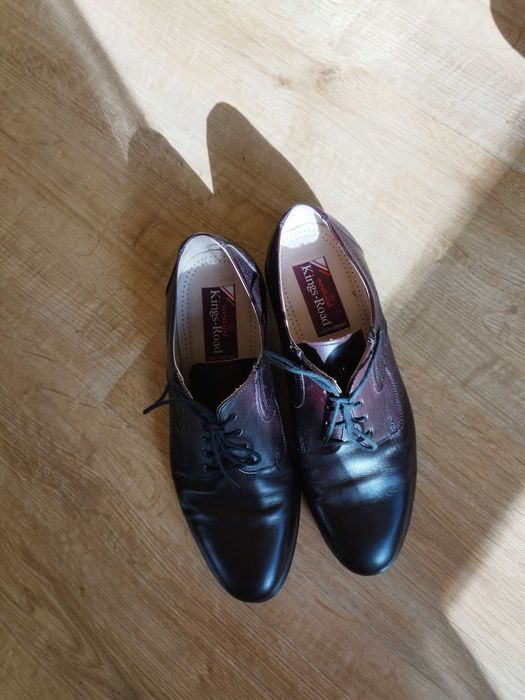 Półbuty męskie skórzane Kings-Road