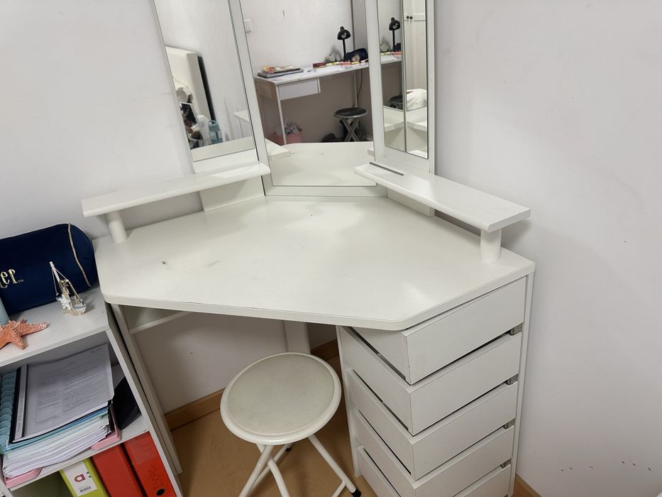 Toucador Volage Branco Moderno