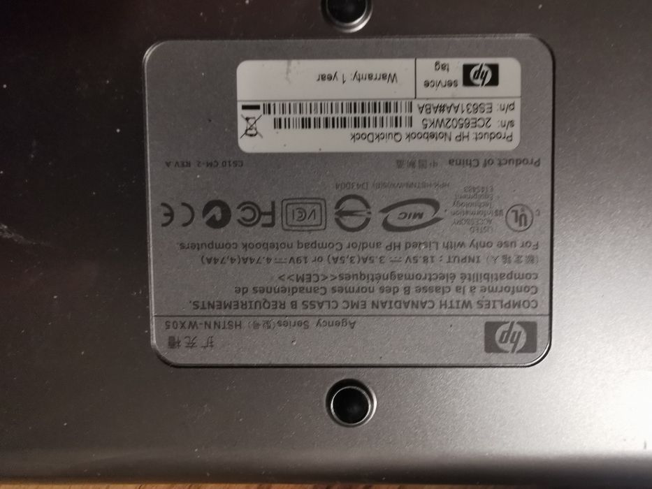 Stacja dokująca do laptopa HP Pavilion