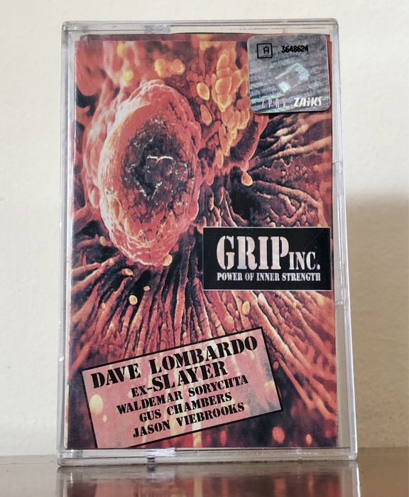Kaseta magnetofonowa Grip Inc. Power of Inner Strenght metal ex Slayer